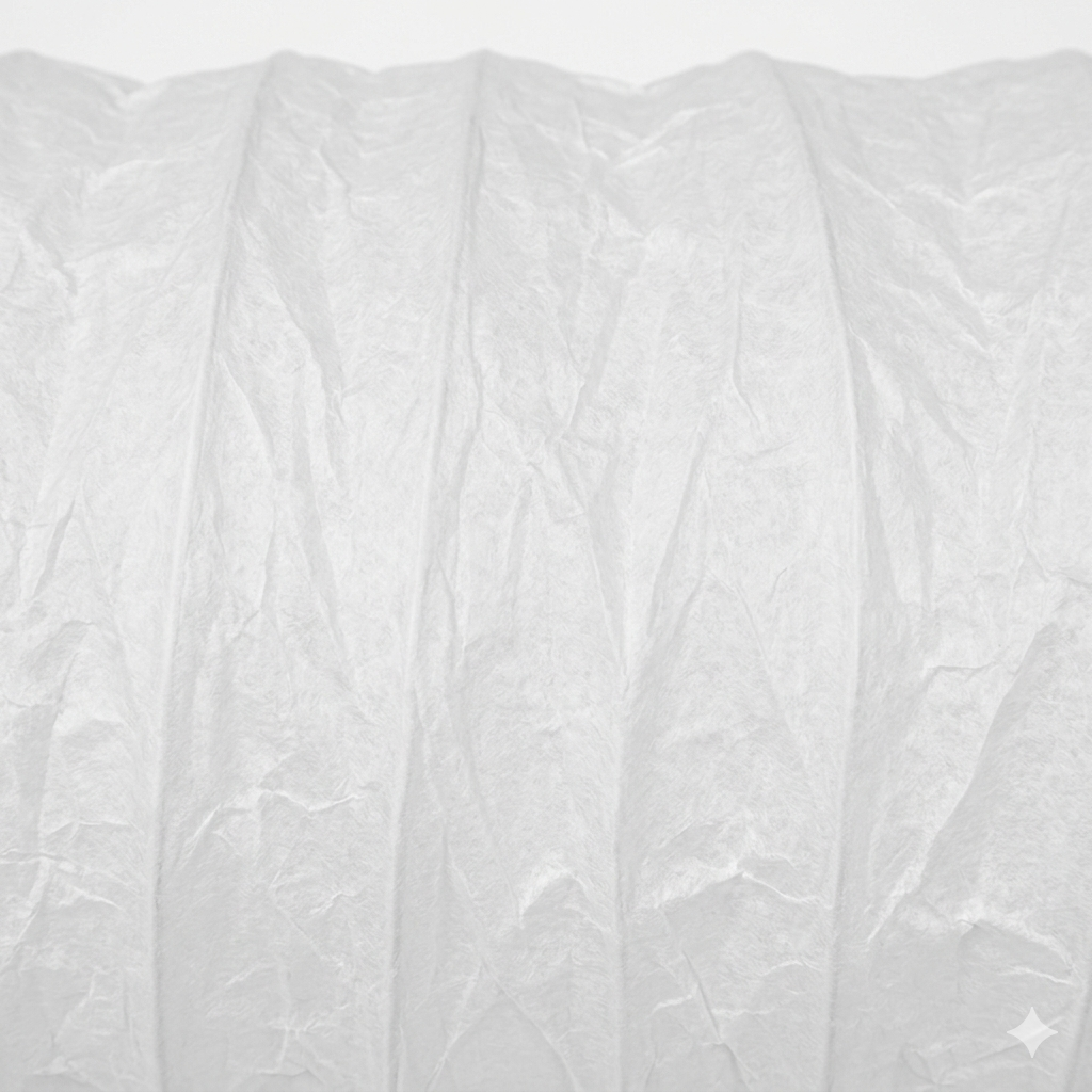 Abat-jour en papier pour lampadaire blanc SAGE