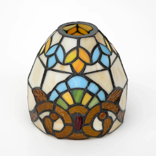 Abat-jour en verre soufflé jaune VIDA
