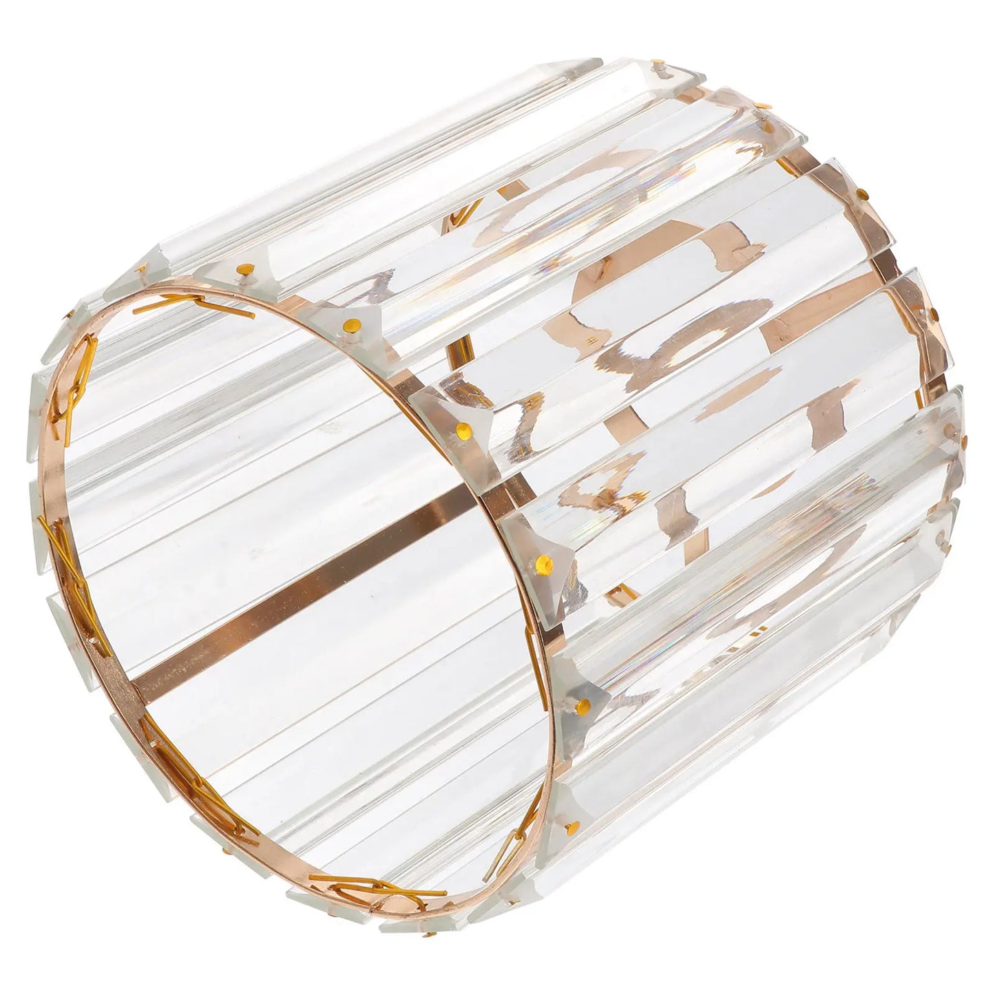 Abat-jour pour plafonnier en métal cristal ZELA