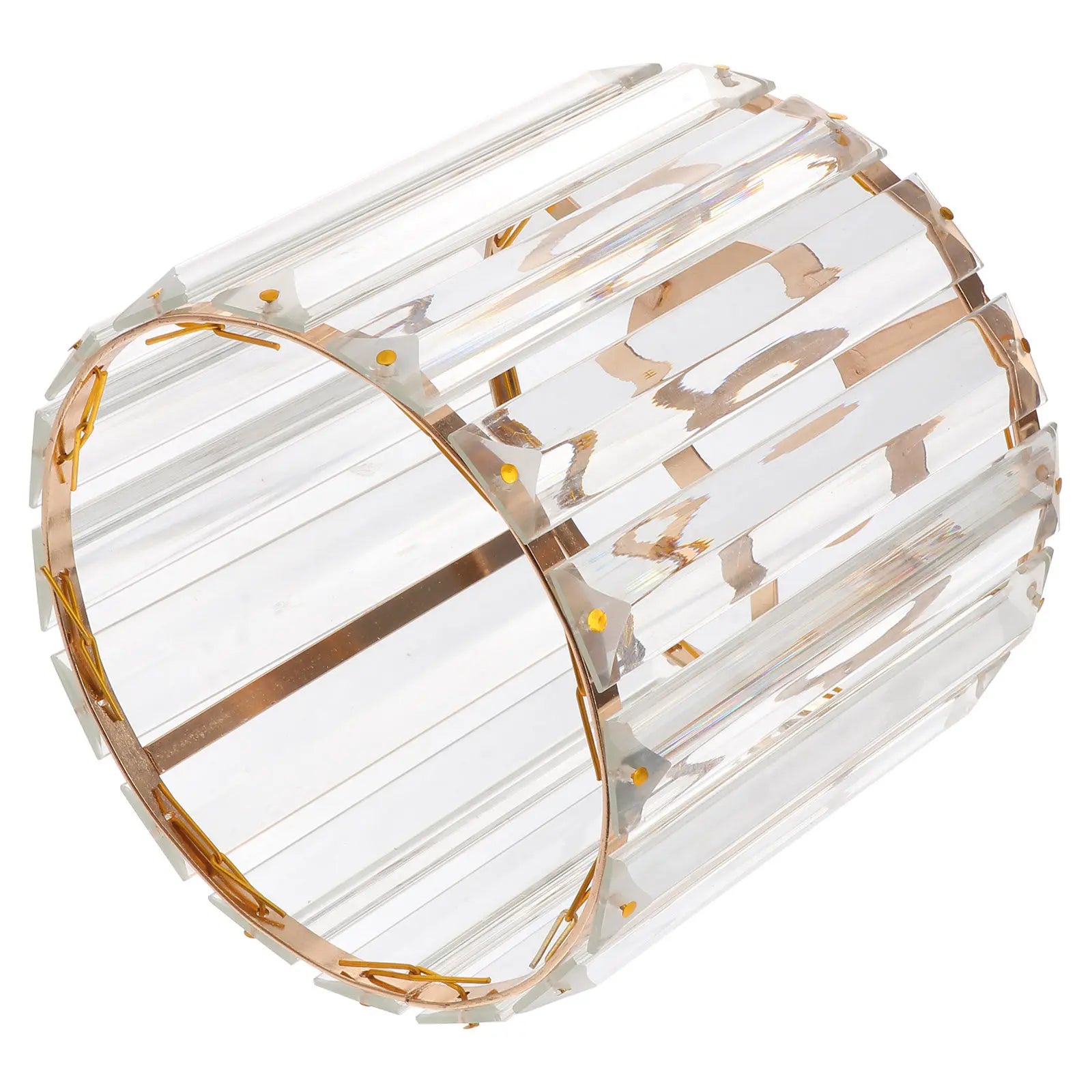 Abat-jour pour plafonnier en métal cristal ZELA
