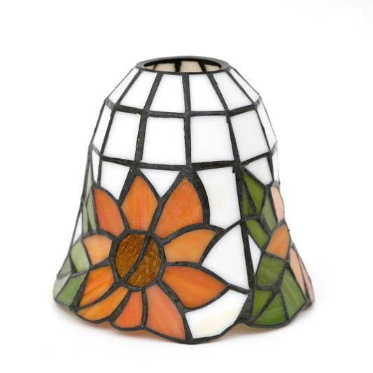 Abat-jour en verre soufflé ivoire IRIS