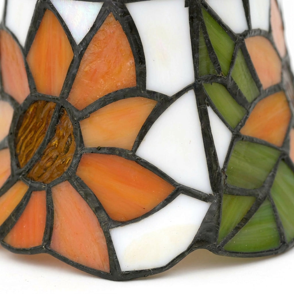 Abat-jour en verre soufflé ivoire IRIS