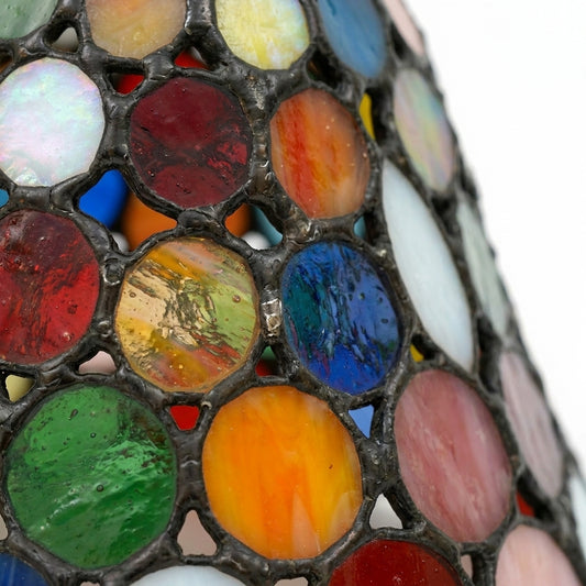 Abat-jour en verre soufflé multicolore LOUNA