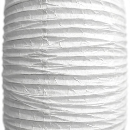 Abat-jour pour lampadaire en papier blanc KIRA